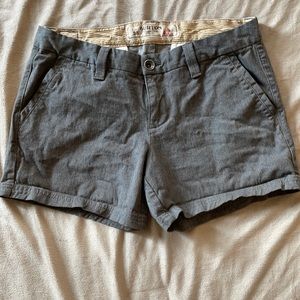Burton Grey Mid Shorts